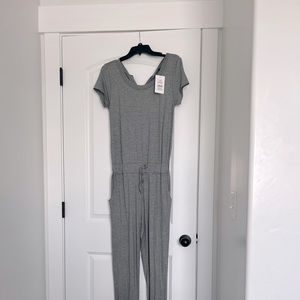Grey Comfy Jumpsuit